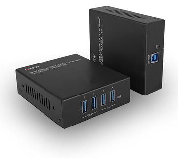 Lindy Sender und Empf?nger - USB/Netzwerk-Extender von LumaTech