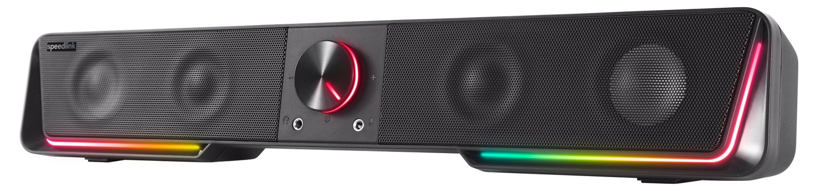 SPEEDLINK GRAVITY RGB Stereo Soundbar black