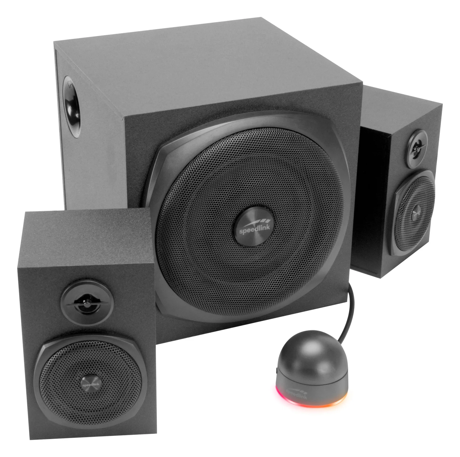 SPEEDLINK Lautsprecher Gravity LT Subwoofer System sw retail - Subwoofer - 2.1, Ansicht 2