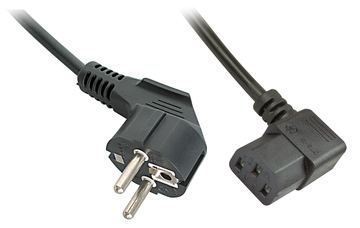 Lindy Stromkabel - CEE 7/7 (S) bis IEC 60320 C13 von LumaTech