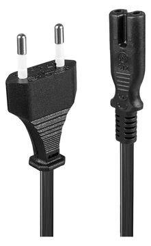 Lindy Stromkabel - IEC 60320 C7 bis Eurostecker (M) von LumaTech