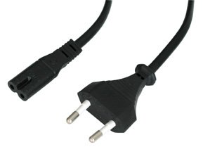 Lindy Stromkabel - IEC 60320 C7 zu Eurostecker (M)