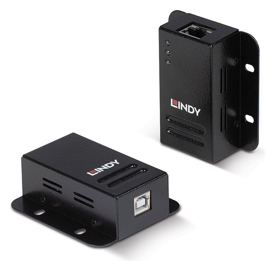 Lindy USB 2.0 Cat.5 Extender With Power Over