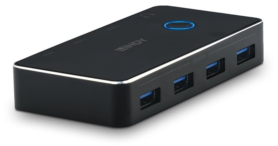 Lindy USB 3.0 Sharing Switch 2 4