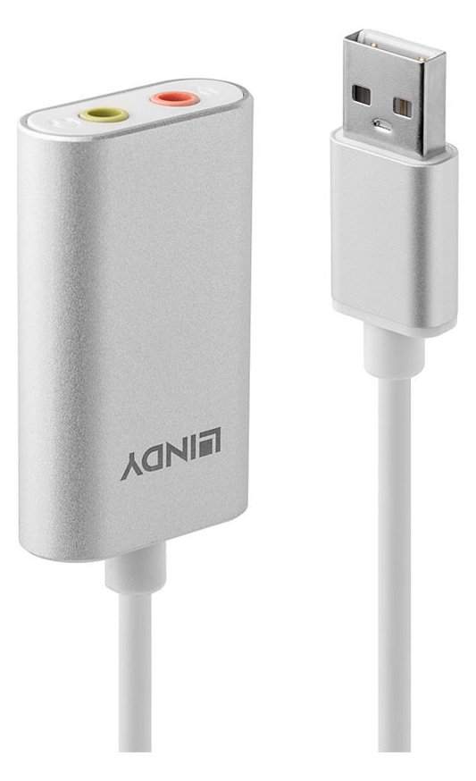 Lindy USB Type A to Audio Converter - Soundkarte