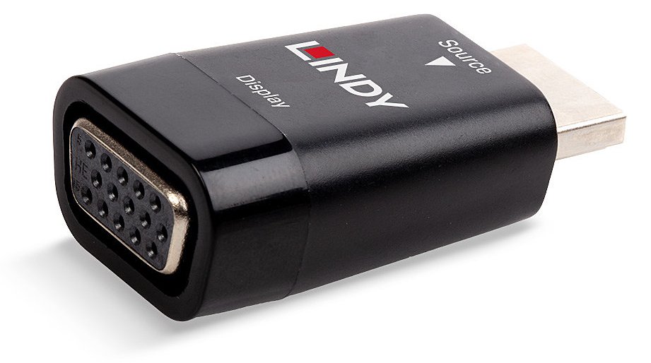 Lindy Video- / Audio-Adapter - HD-15 (VGA) (W)