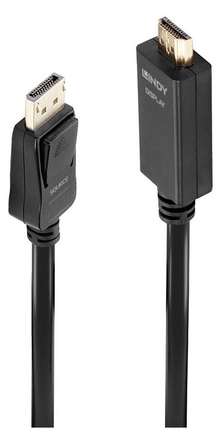 Lindy Video- / Audiokabel - DisplayPort (M) von LumaTech