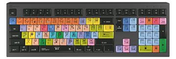 Logickeyboard LKB-LOGXP2-A2M-DE - Volle Größe (100%) - Kabelgebunden - USB - Schwarz - TL: Deutsch, QWERTZ von LumaTech