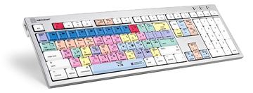 Logickeyboard LKB-PPROCC-CWMU-FR - Full-size (100%) - USB - Membran Key Switch - Weiß - TL: Französisch, AZERTY von LumaTech