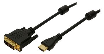 LogiLink Adapterkabel - HDMI weiblich zu DVI-D männlich von LumaTech