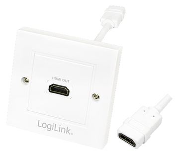 LogiLink Anschlussdose, Unterputz - HDMI von LumaTech