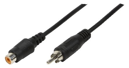 LogiLink Audioverlängerungskabel - RCA weiblich zu RCA männlich von LumaTech