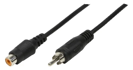 LogiLink Audioverlängerungskabel - RCA weiblich zu RCA männlich, Ansicht 2