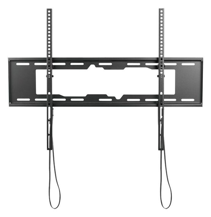 LogiLink Befestigungskit - für TV - kippbar, horizontal verstellbar, 50 kg - verriegelbar - Stahl - Schwarz