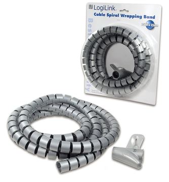 LogiLink Cable Spiral Wrapping Band - Kabelführungsrohr von LumaTech
