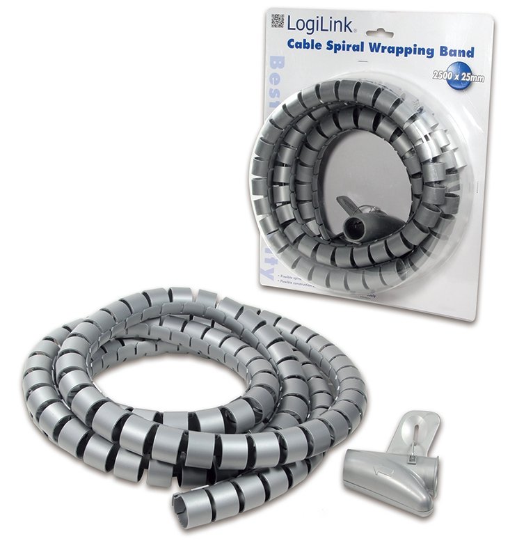 LogiLink Cable Spiral Wrapping Band - Kabelführungsrohr