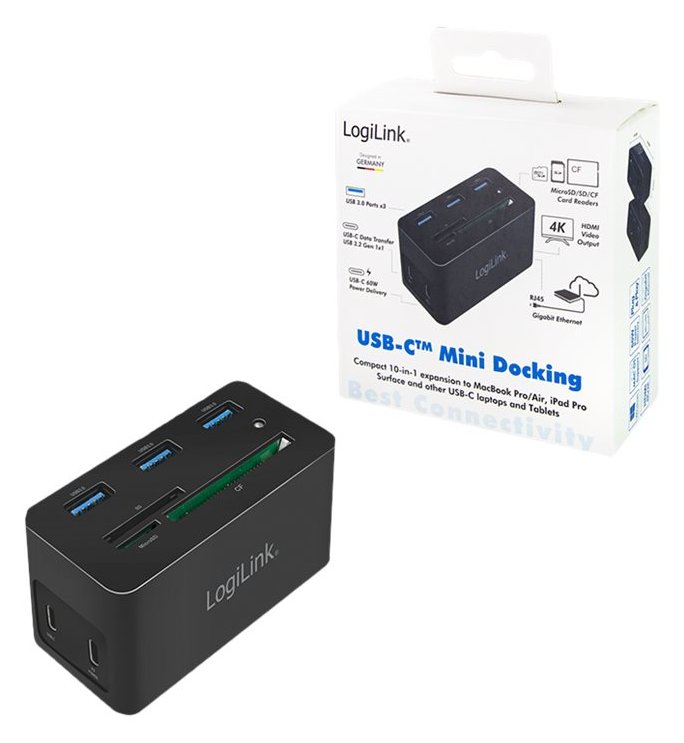 LogiLink Dockingstation - USB-C 3.2 Gen 1 - HDMI