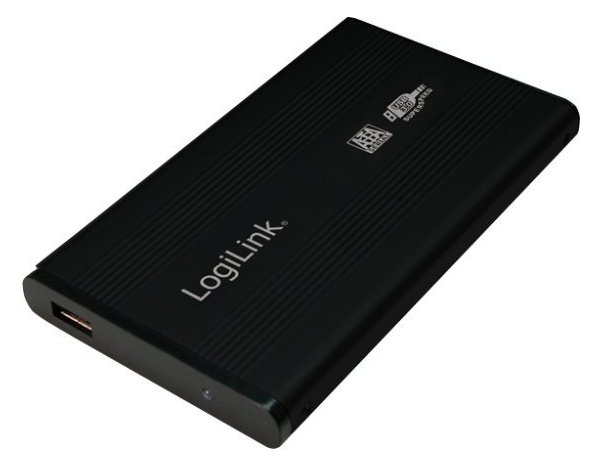 LogiLink Enclosure 2,5 Inch S-SATA HDD USB 3.0 Alu - Speichergehäuse - 2.5 (6.4 cm)