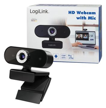 LogiLink HD USB Webcam with Microphone - Webcam von LumaTech