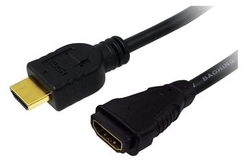 LogiLink High Speed with Ethernet - HDMI-Verlängerungskabel mit Ethernet von LumaTech