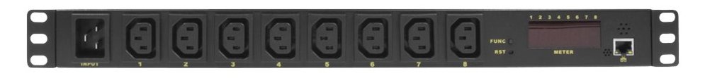 LogiLink IP PDU Control Unit - Stromverteilungseinheit (Rack - einbaufähig)