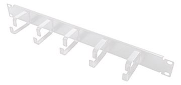 LogiLink Kabelmanagementleiste - Hellgrau, RAL 7035 - 1U - 48.3 cm (19) von LumaTech