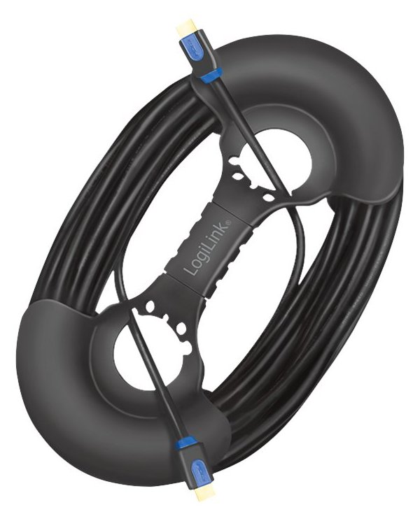 LogiLink Kabel-Organizer - Schwarz