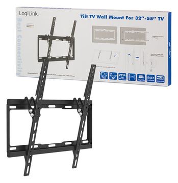 LogiLink Klammer - für Flachbildschirm - fester, kaltgepresster Stahl - Bildschirmgröße: 81.3-139.7 cm (32-55) von LumaTech