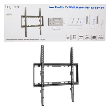 LogiLink Klammer für Fernseher und Monitor - kaltgewalzter Stahl - Bildschirmgröße: 81.3-139.7 cm (32-55) von LumaTech