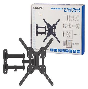 LogiLink Klammer für LCD TV - fester, kaltgepresster Stahl - Bildschirmgröße: 58.4-139.7 cm (23-55) von LumaTech