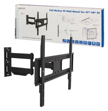 LogiLink Klammer für LCD TV - fester, kaltgepresster Stahl - Bildschirmgröße: 94-177.8 cm (37-70) von LumaTech