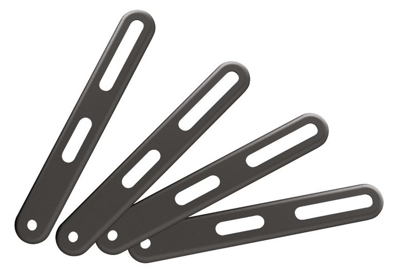 LogiLink Montagekomponente (VESA-Adapter) - für Flachbildschirm - fester, kaltgepresster Stahl