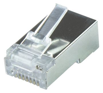 LogiLink Netzwerkanschluss - RJ-45 (M) - STP - CAT 6a (Packung mit 50) von LumaTech