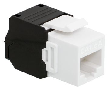 LogiLink NK4066 - Flach - Schwarz - Weiß - RJ-45 - RJ-45 - Weiblich - Weiblich von LumaTech