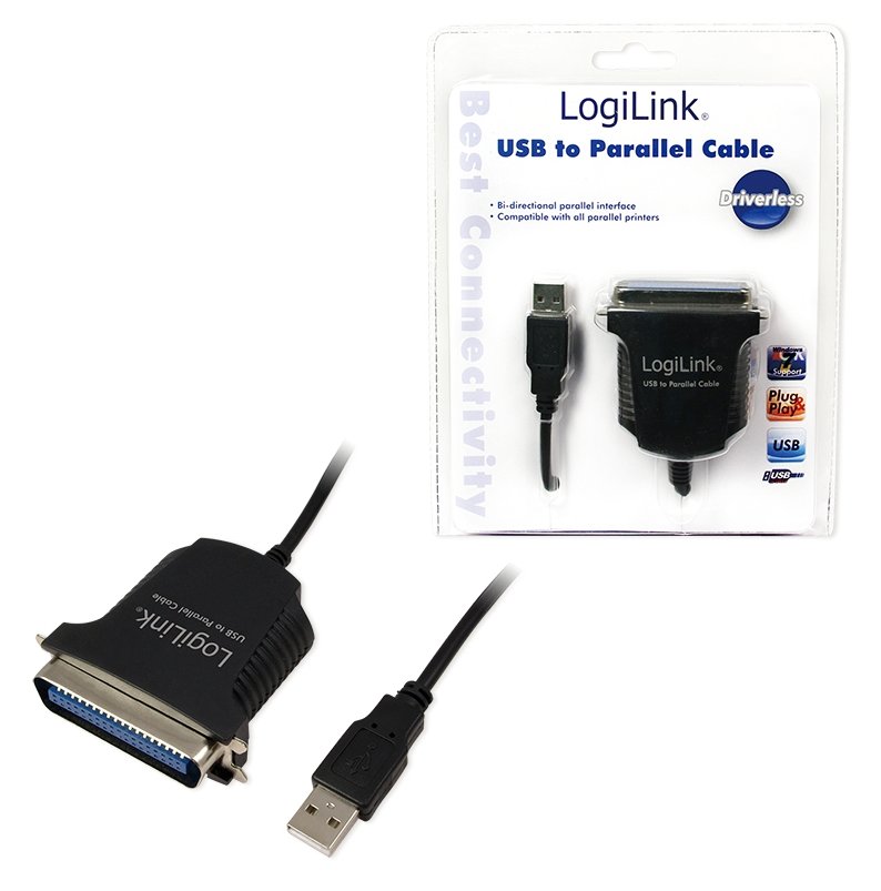 LogiLink Parallel-Adapter - USB 2.0 - parallel