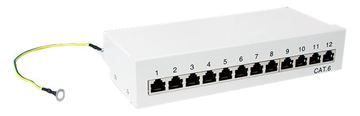 LogiLink Patch Panel - geeignet für Wandmontage von LumaTech