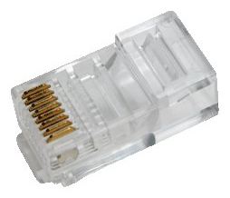 LogiLink Patch-Anschluss - RJ-45 (M) - ungeschirmt (Packung mit 100) von LumaTech