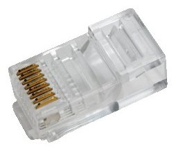 LogiLink Patch-Anschluss - RJ-45 (M) - ungeschirmt (Packung mit 100)