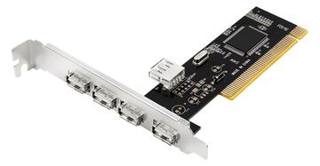 LogiLink PCI Card USB 2.0 4+1 Port - USB-Adapter von LumaTech