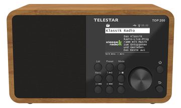 Telestar TOP 200 Holz Multifunktionsradios Stationäre Radios von LumaTech