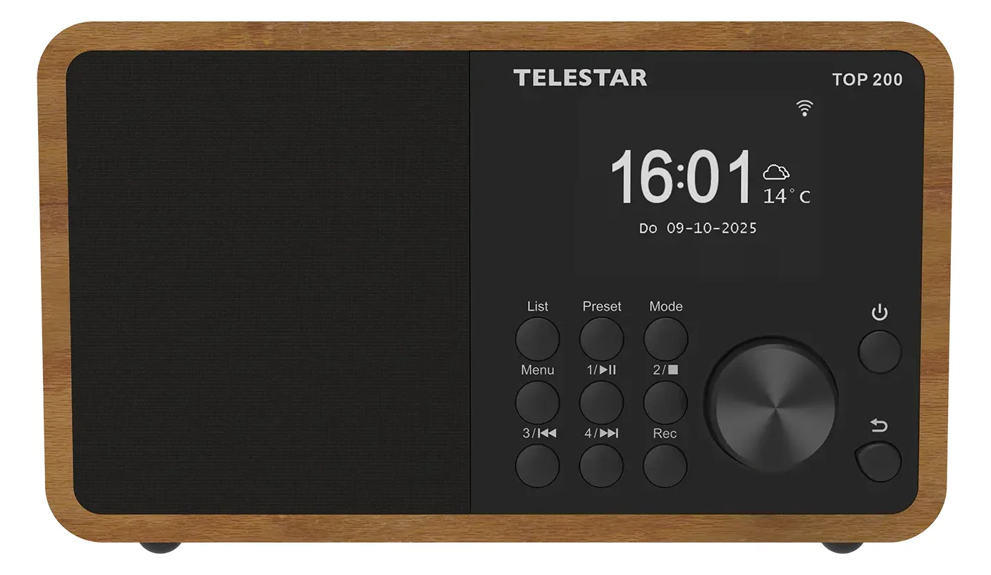Telestar TOP 200 Holz Multifunktionsradios Stationäre Radios, Ansicht 3