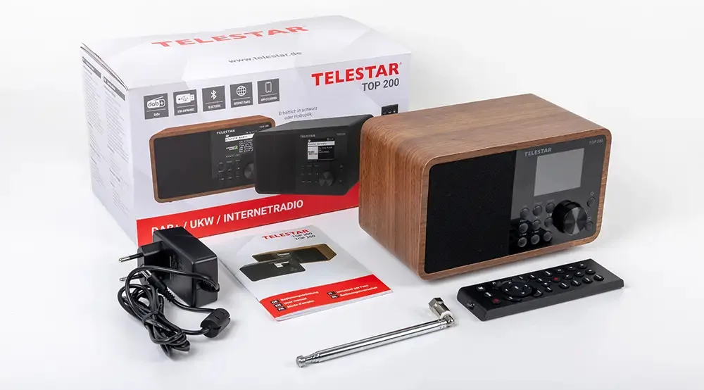 Telestar TOP 200 Holz Multifunktionsradios Stationäre Radios, Ansicht 4