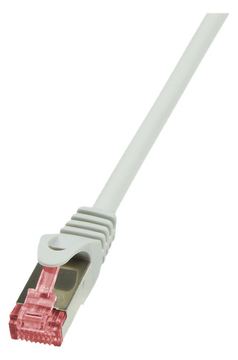 LogiLink PrimeLine - Patch-Kabel - RJ-45 (M) - Cat 6 5 m grau von LumaTech