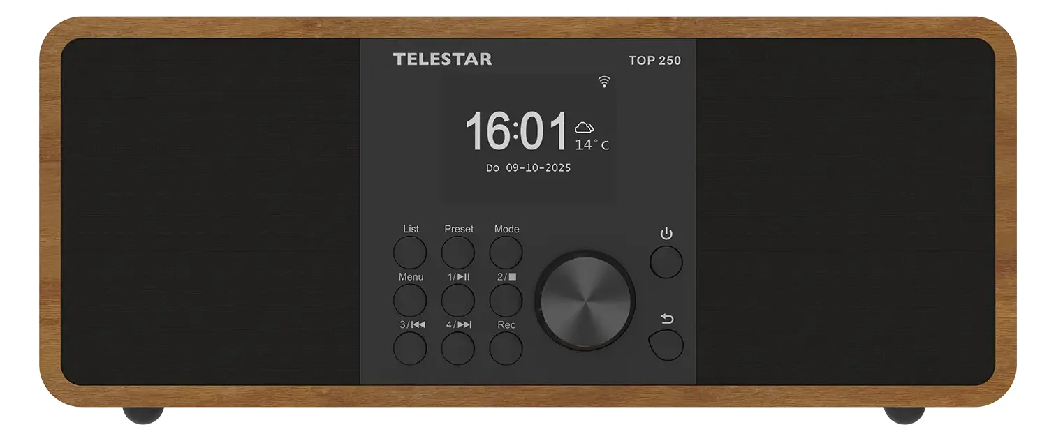 Telestar TOP 250 Holz Multifunktionsradios Stationär, Ansicht 4