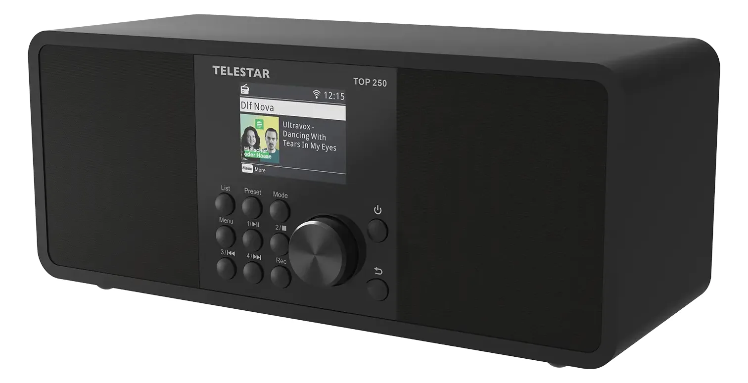 Telestar TOP 250 Schwarz Multifunktionsradios Stationäre, Ansicht 3