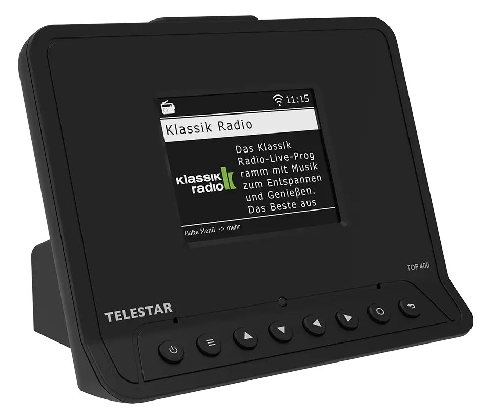 Telestar TOP 400 Schwarz Multifunktionsradios HiFi-Adapter