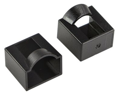 LogiLink Professional - Stecker-Schutzkappe - Schwarz (Packung mit 50)