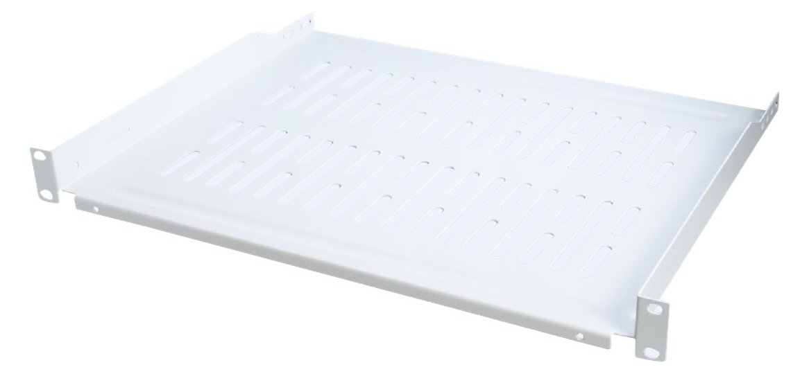 LogiLink Rack - Regal - Hellgrau, RAL 7035 - 1U - 48.3 cm (19)
