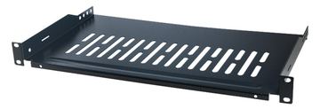 LogiLink Rack - Regal - Schwarz, RAL 9005 - 1U - 48.3 cm (19) von LumaTech