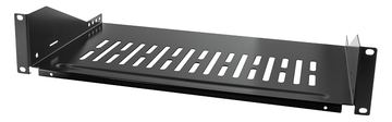 LogiLink Rack - Regal - Schwarz, RAL 9005 - 2U - 48.3 cm (19) von LumaTech